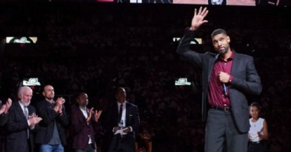 Tim duncan jersey retirement game Clearance