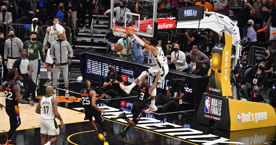 Milwaukee Bucks Win NBA Finals and Giannis Antetokounmpo becomes Finals MVP