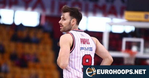 Olympiacos pens 28-year-old George Pappas to a one-year deal