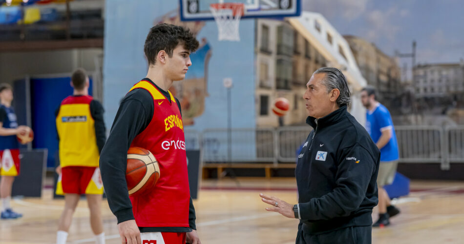 Hugo González y Sergio Scariolo FEB