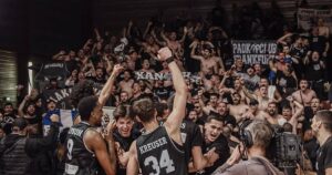 Cholet-PAOK-celebrations