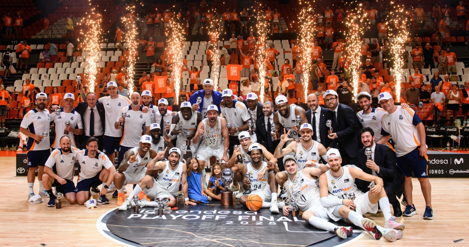 Celebración ACB Real Madrid acb Photo / David Grau