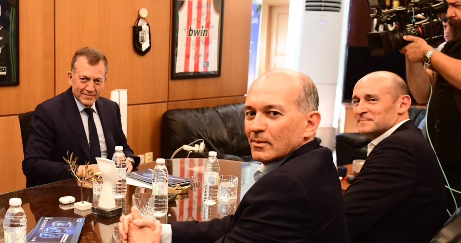 Giannis-Vroutsis-Panagiotis-Giorgos-Aggelopoulos-Olympiacos-Ministry-of-Sports