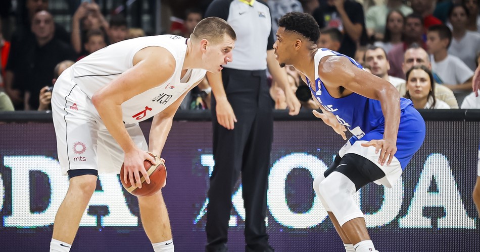 nikola-jokic-giannis-antetokounmpo-serbia-greece-fiba-world-cup-2023-qualifiers