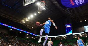 giannis antetokounmpo dunk greece france