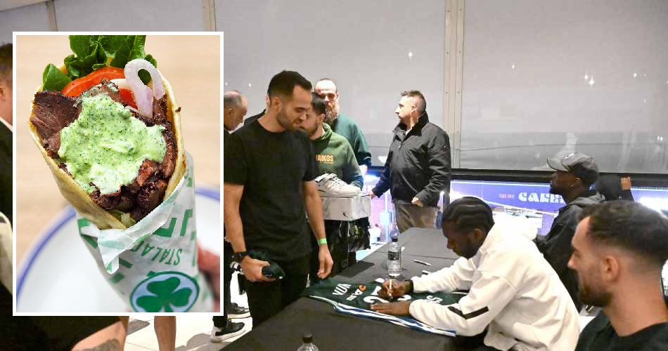 Παναθηναϊκός: Υποδοχή με “PAO Gate 13 Souvlaki” στη Μελβούρνη (photos & video)