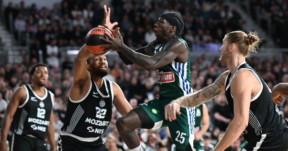 Παναθηναϊκός-Παρτιζάν 91-82: Με κυριαρχικούς Ναν/Γιουρτσεβέν η πρώτη νίκη στο “Παύλος Γιαννακόπουλος”