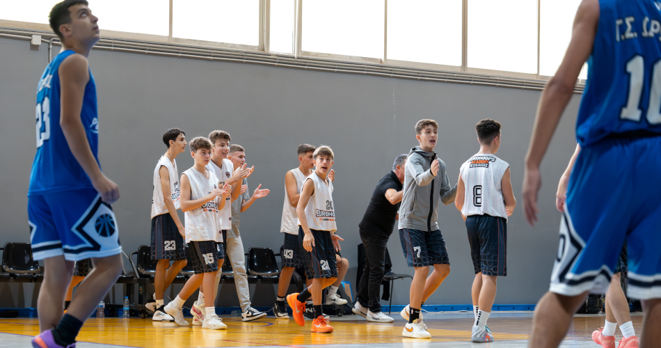 Η Eurohoops Academy έκανε 5/5 και ανέβηκε στην κορυφή του Πρωταθλήματος Β’ Παίδων!