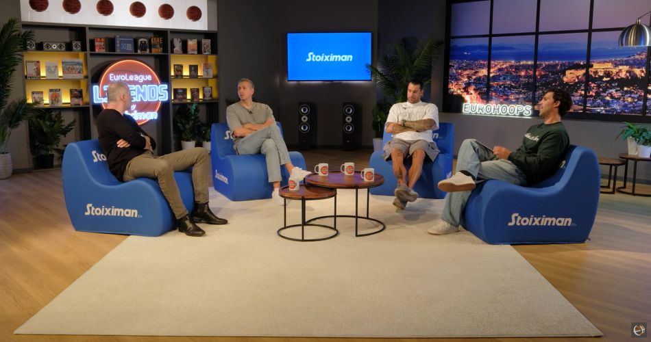 Euroleague Legends by Stoiximan: Παπαλουκάς, Διαμαντίδης, & Πρίντεζης για την προσαρμογή Σορτς στον Παναθηναϊκό