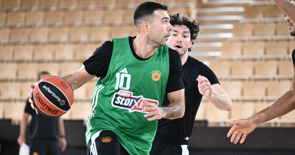 Kostas-Sloukas-Panathinaikos-practice-Monaco