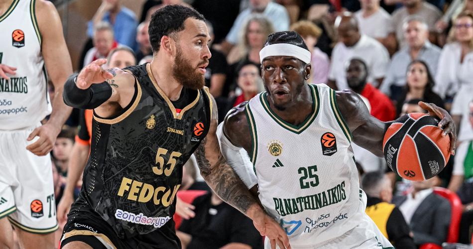 Μονακό – Παναθηναϊκός 92-84: Αδιόρθωτος και στο Πριγκιπάτο