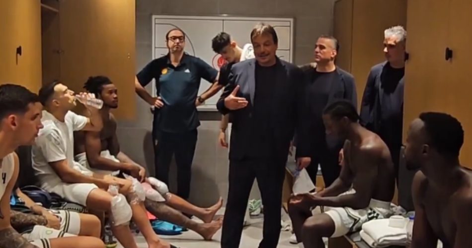 Αταμάν: Video με την ομιλία στα αποδυτήρια του Παναθηναϊκού μετά το “διπλό” στην Εφές