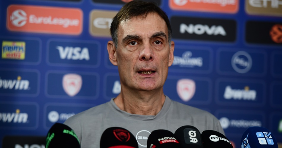 Μπαρτζώκας: “Δεν θα ακούσετε από μας ότι είμαστε πρώτο φαβορί, ότι είμαστε ομαδάρα. Άλλοι το κάνουν αυτό”