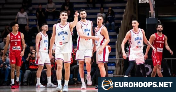 Η Σερβία τη… γλίτωσε από το -23 κόντρα στην Ελβετία του Παπαθεοδώρου – Επιβλητική Πορτογαλία με Μαυροβούνιο