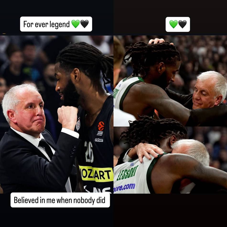 Zeljko-Obradovic-Mathias-Lessort-Partizan-Panathinaikos