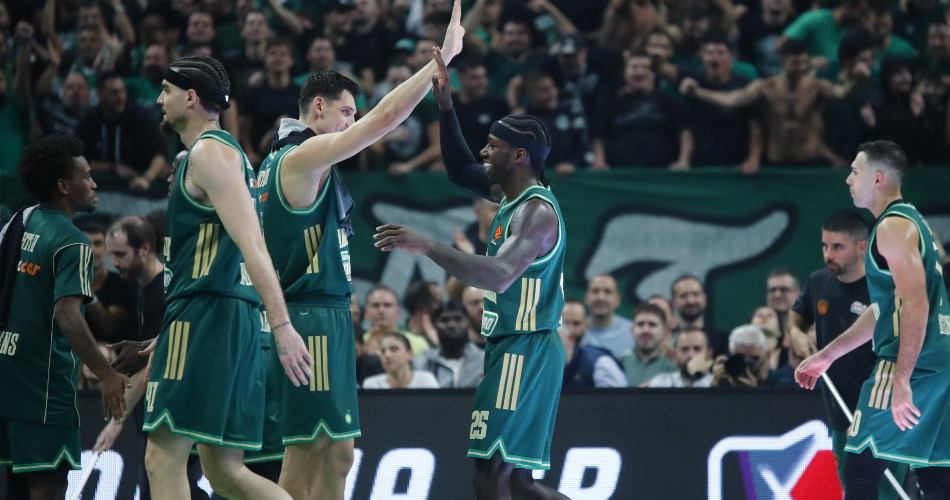 Dinos-Mitoglou-Kendrick-Nunn-Panathinaikos-Partizan-figh-five