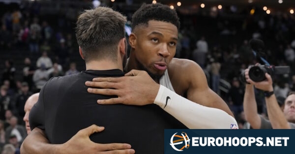 Doncic and Giannis get a couple of viral moments in Milwaukee