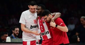 Keenan-Evans-Olympiacos-Zalgiris-Kaunas-injured