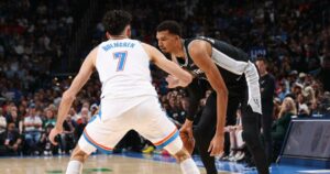 Chet-Holmgren-Victor-Wembanyama-Oklahoma-City-Thunder-San-Antonio-Spurs