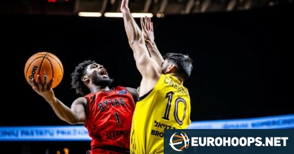 Rytas scores 106 points and easily defeats Hapoel Holon