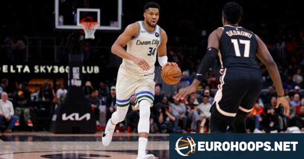 Γιάννης: Νταμπλ-νταμπλ στην Ατλάντα και νίκη… ανάσα οι Μπακς στην “MLK Day”