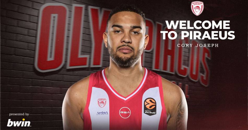 cory joseph olympiacos official