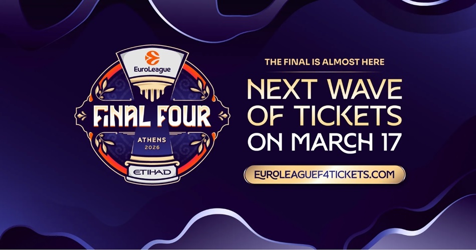 Ευρωλίγκα: Πότε ξεκινάει η τρίτη φάση διάθεσης εισιτηρίων για το Final Four