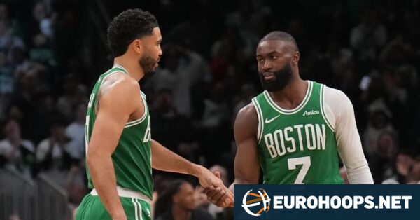 Jayson Tatum says Jaylen Brown’s presence will be missed in Boston