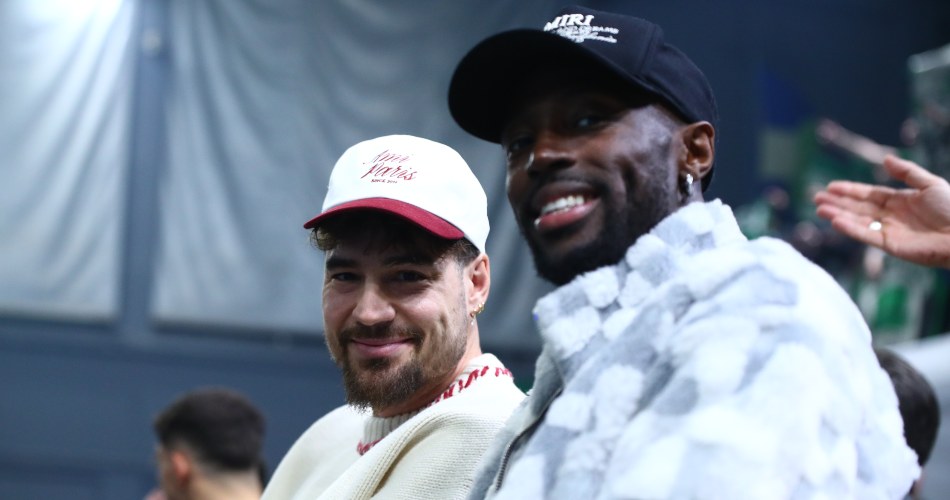 Χουάντσο & Γκραντ δίπλα στον Παναθηναϊκό, είναι στο γήπεδο για τον τελικό του Challenge Cup