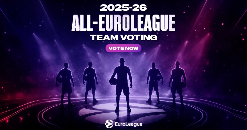All-EuroLeague Team voting for 2025–26 season officially opens