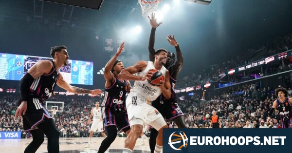 Real Madrid'in yıldız pivotu Walter Tavares, sol diz iç yan bağı yırtığı nedeniyle haftalarca sahalardan uzak kalacak