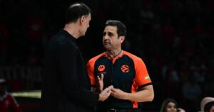 Giorgos-Bartzokas-Carlos-Peruga-Olympiacos-EuroLeague