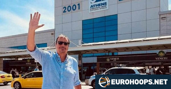 Ergin-Ataman-Panathinaikos-airport-goodbye