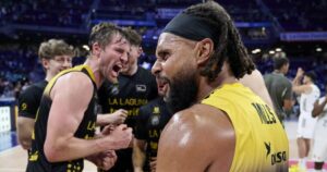 Patty-Mills-Real-Madrid-Tenerife-Game-3-hyped