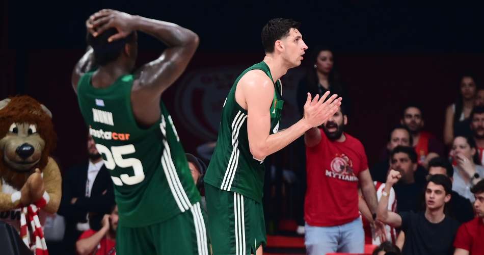 Kendrick-Nunn-Dinos-Mitoglou-Olympiacos-Panathinaikos-reaction
