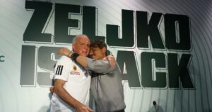 Zeljko-Obradovic-Dimitris-Giannakopoulos-Panathinaikos-presentation(2)