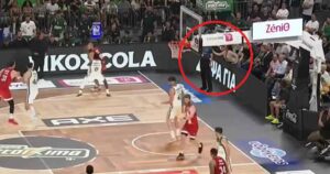 Petros-Papapetrou-Kendrick-Nunn-wife-Panathinaikos-Olympiakos-Game-4