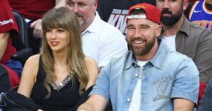 Taylor-Swift-Travis-Kelce-Cleveland-Cavaliers-New-York-Knicks-Game-3