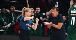 Vaso-Tsaroucha-Ergin-Ataman-Olympiacos-Panathinaikos-Game-1