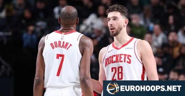 Sengun on Durant, Udoka and why he deleted X: “I’ve never had an argument with KD”
