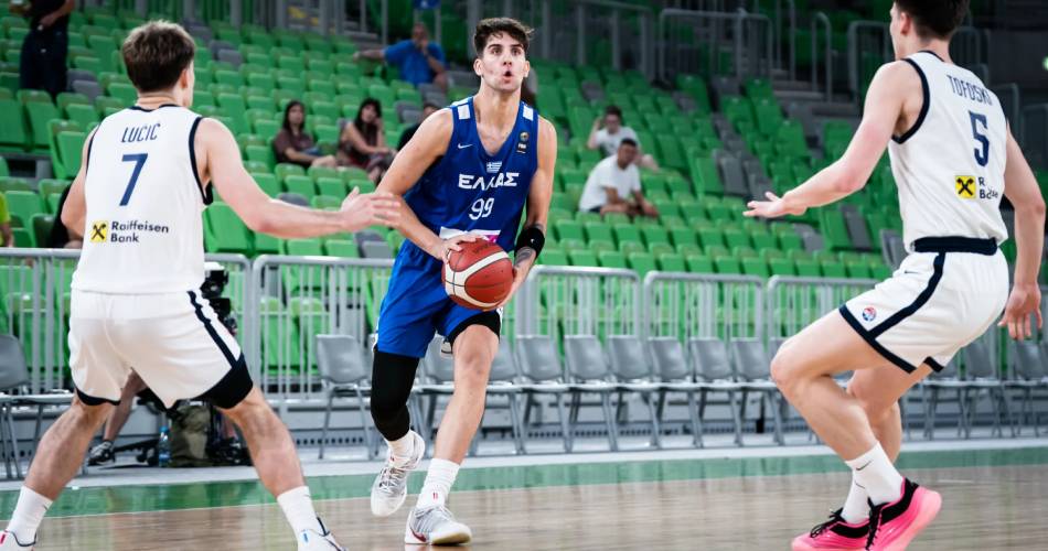 Εθνική U20: Βαριά ήττα από Σερβία και εκτός 4άδας στο Ευρωμπάσκετ