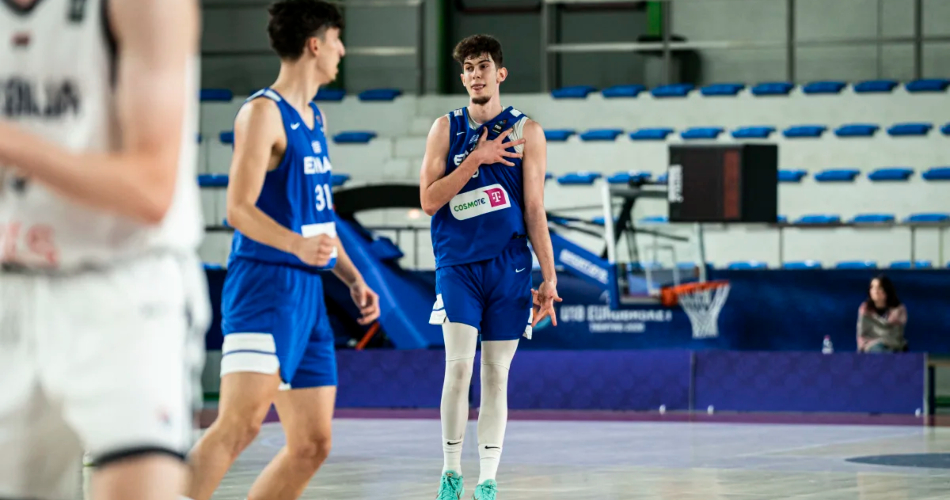 ΨΥΧΩΜΕΝΗ Εθνική Εφήβων, στους “8” του Ευρωμπάσκετ με ανατροπή επί της Σερβίας