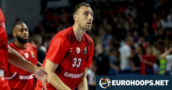 Nikola Milutinov does not travel to Kaunas
