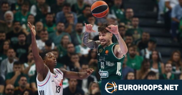 Juancho Hernangómez desfalca o Panathinaikos e ganha festa no OAKA