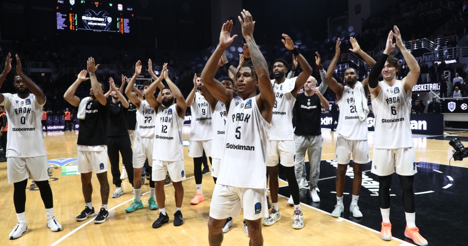 EuroCup: Επιστροφή στις νίκες για ΠΑΟΚ και κορυφή μαζί με Μπαχτσεσεχίρ