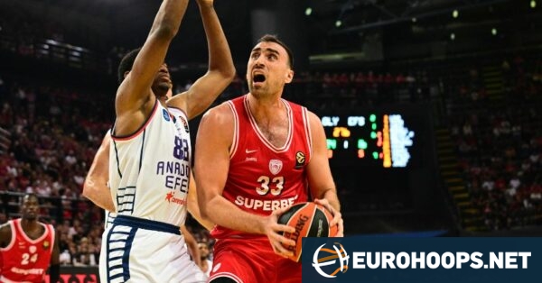 Olympiacos beats Anadolu Efes 89-66 to improve to 3-1