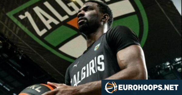 Keenan Evans estreia pelo Zalgiris na Lituânia após longo período de recuperação