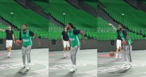 Mathias-Lessort-Panathinaikos-practice-troll