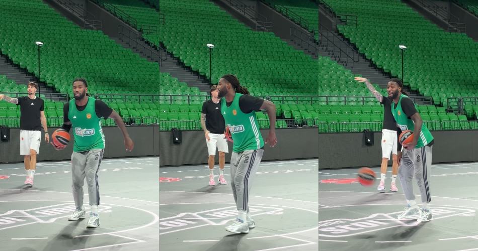 Mathias-Lessort-Panathinaikos-practice-troll