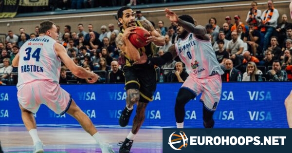 EuroCup: Aris atropela o Rostock fora de casa e alcança a quarta vitória